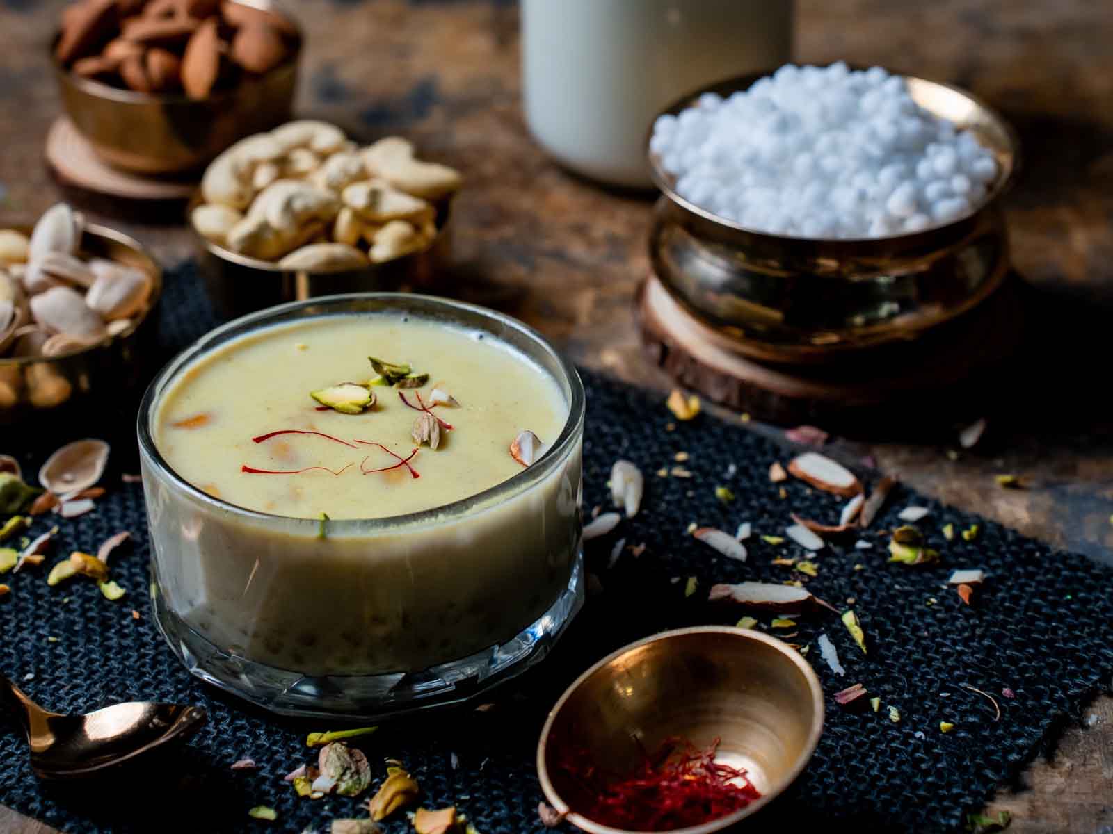 sabudana kheer dessert