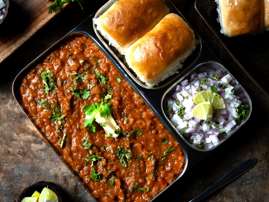 pav bhaji dish
